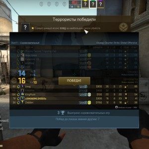 Немного о калибровке в CS GO